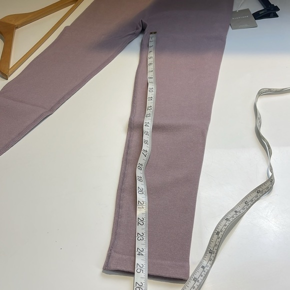 Everlane The Seamless Legging Ribbed Light Purple Size XL/XXL New - Picture 12 of 12